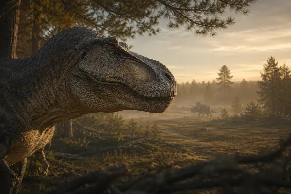 Doskonały wzrok T-Rexa