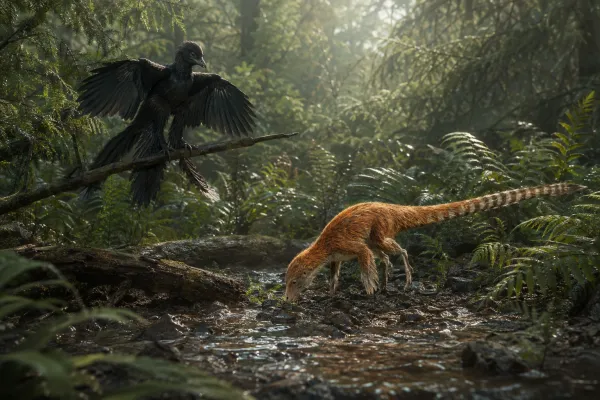 Pierzaste i kolorowe dinozaury
