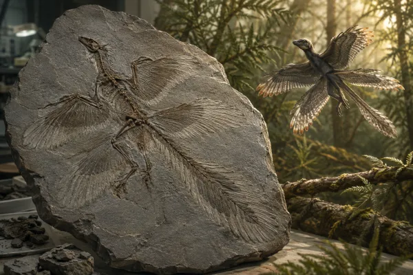 Xu Xing - Microraptor i piora